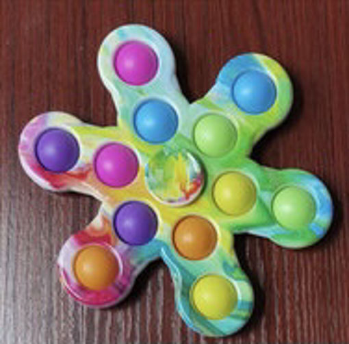 Picture of PAINT SPLASH SNOWFLAKE SPINNER